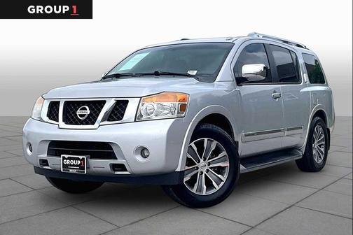 Brilliant Silver 2015 Nissan Armada SL