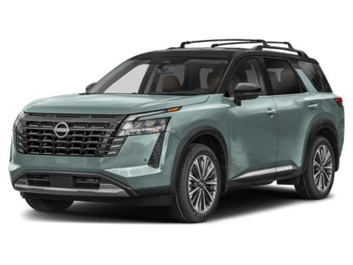 Baltic Teal/Super Black 2026 Nissan Pathfinder Platinum