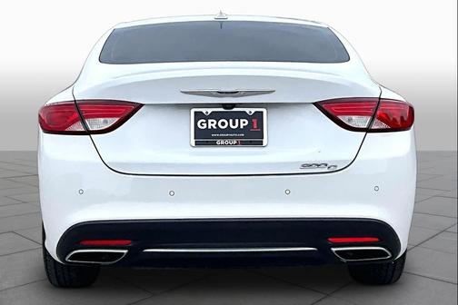 Bright White Clearcoat 2015 Chrysler 200 C