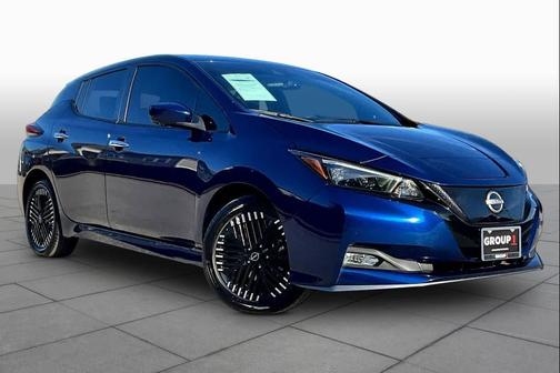 Deep Blue Pearl 2025 Nissan Leaf SV PLUS