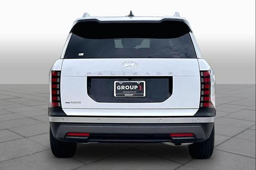 Creamy White Pearl 2026 Hyundai Palisade Hybrid Blue SEL Premium 7P