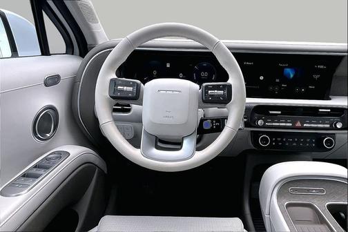 Creamy White Pearl 2026 Hyundai Palisade Hybrid Blue SEL Premium 7P