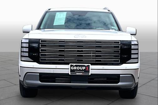 Creamy White Pearl 2026 Hyundai Palisade Hybrid Blue SEL Premium 7P