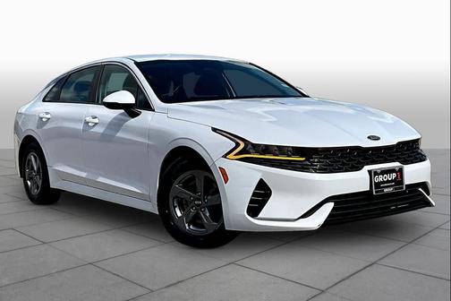 Glacial White Pearl 2021 Kia K5 LXS