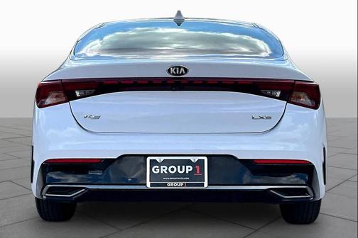 Glacial White Pearl 2021 Kia K5 LXS