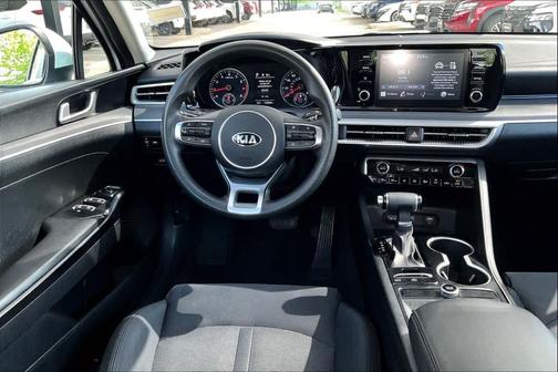 Glacial White Pearl 2021 Kia K5 LXS