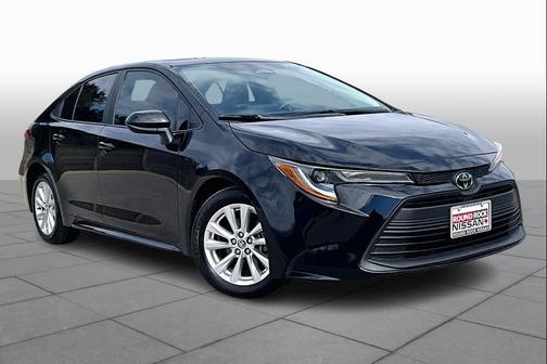 Midnight Black Metallic 2023 Toyota Corolla LE