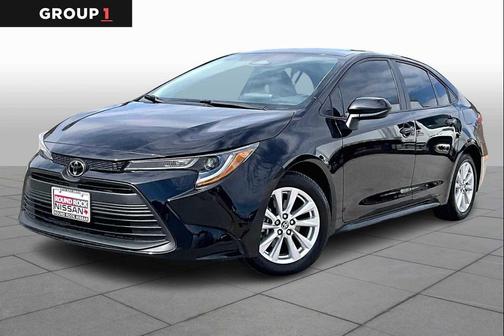 Midnight Black Metallic 2023 Toyota Corolla LE