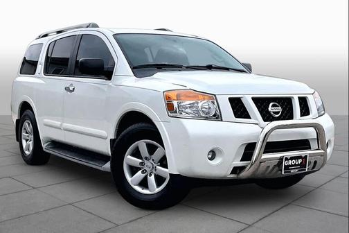 Pearl White 2015 Nissan Armada SV
