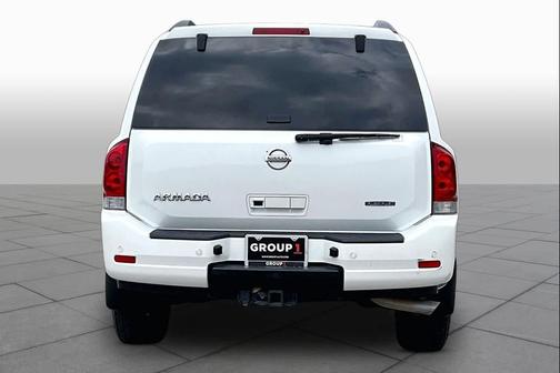 Pearl White 2015 Nissan Armada SV