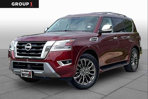 Coulis Red Pearl 2024 Nissan Armada Platinum 2WD