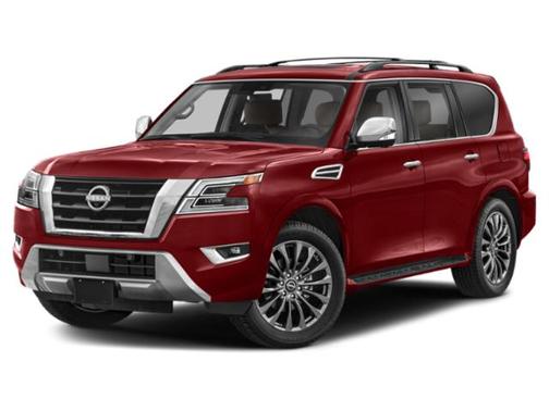 Coulis Red Pearl 2024 Nissan Armada Platinum 2WD