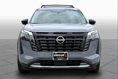 Boulder Gray Pearl 2026 Nissan Pathfinder Platinum