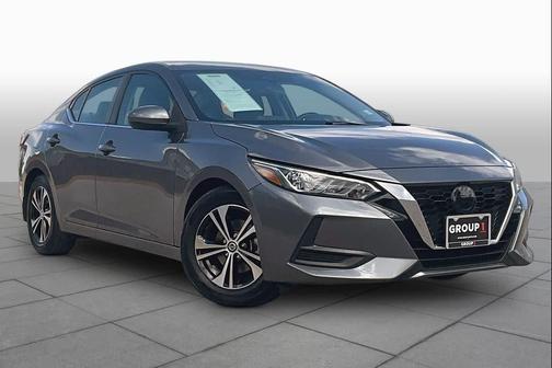 Gun Metallic 2022 Nissan Sentra SV