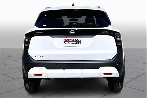 White 2026 Nissan Kicks SV