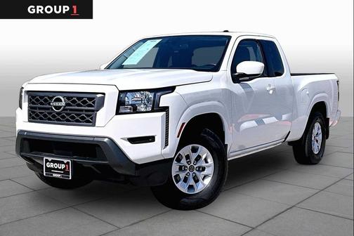 Glacier White 2024 Nissan Frontier SV