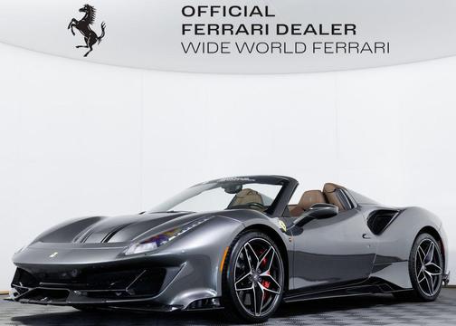 Grigio Silverstone Metallic 2019 Ferrari 488 Pista