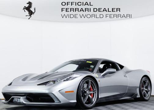 Grigio Titanio Metallizzato Metallic 2015 Ferrari 458 Speciale