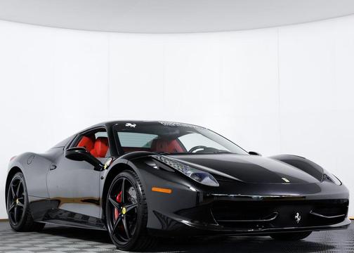 Nero 2014 Ferrari 458 Spider