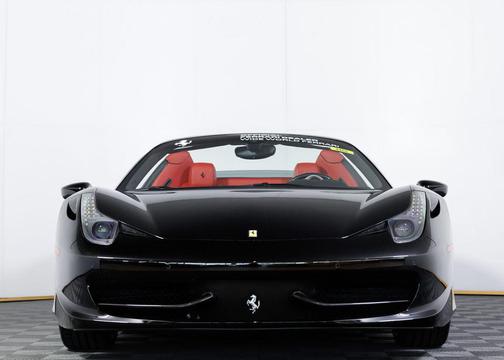 Nero 2014 Ferrari 458 Spider