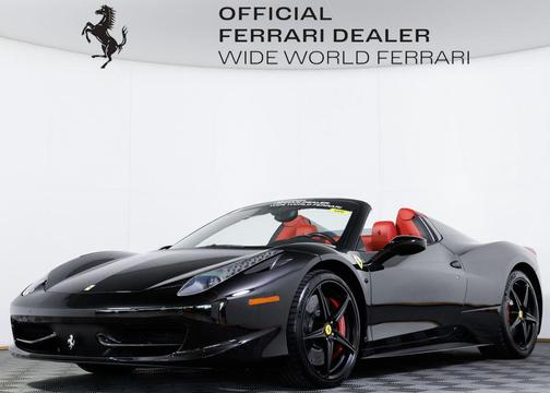 Nero 2014 Ferrari 458 Spider