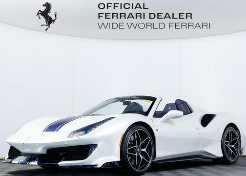 Bianco Italia 2020 Ferrari 488 Pista Spider