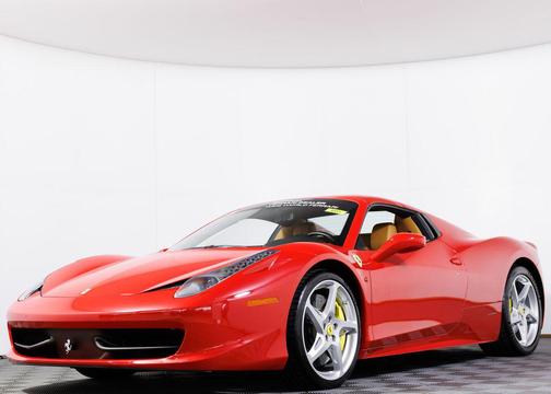 Rosso Corsa 2015 Ferrari 458 Spider