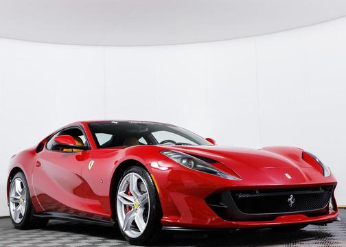 Red 2019 Ferrari 812 Superfast