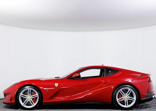 Red 2019 Ferrari 812 Superfast