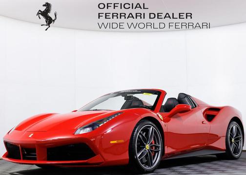 Rosso Corsa 2019 Ferrari 488 Spider