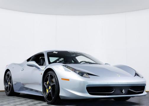 Grigio Alloy Metallic 2011 Ferrari 458 Italia