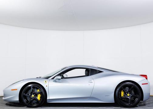 Grigio Alloy Metallic 2011 Ferrari 458 Italia