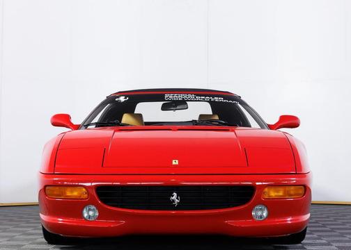 Red 1996 Ferrari F355 Spider