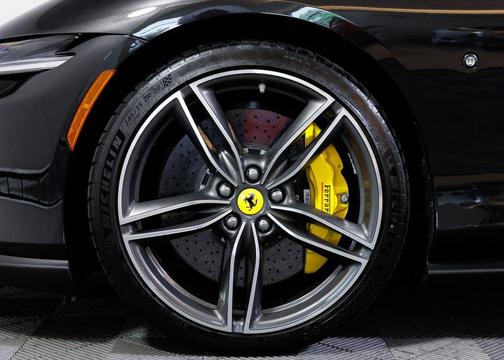 Nero Daytona Metallic 2022 Ferrari Roma