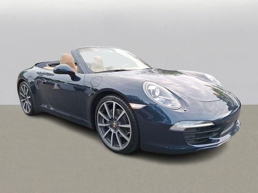 Dark Blue Metallic 2013 Porsche 911 Carrera