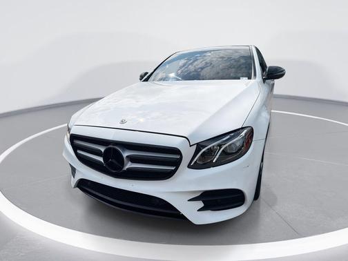 White 2019 Mercedes-Benz E-Class 4MATIC