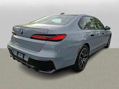 Gray 2026 BMW 750e i xDrive