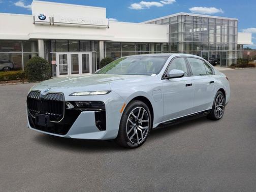 Gray 2026 BMW 750e i xDrive