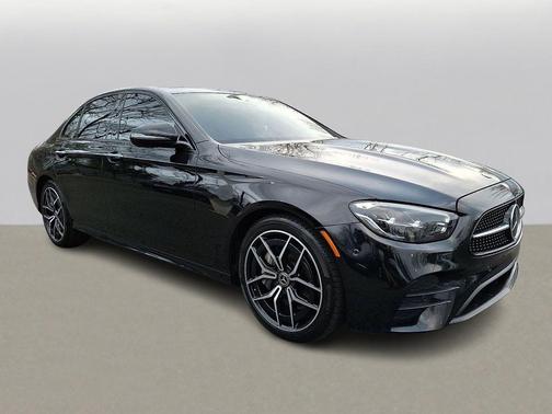 Black 2022 Mercedes-Benz E-Class 4MATIC