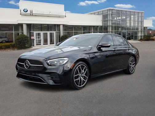 Black 2022 Mercedes-Benz E-Class 4MATIC