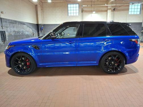 Blue 2019 Land Rover Range Rover Sport SVR