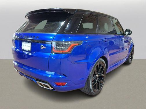 Blue 2019 Land Rover Range Rover Sport SVR