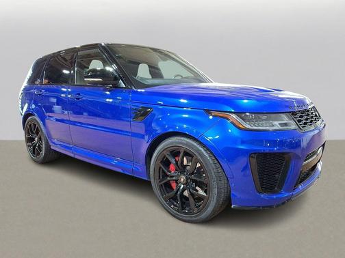 Blue 2019 Land Rover Range Rover Sport SVR