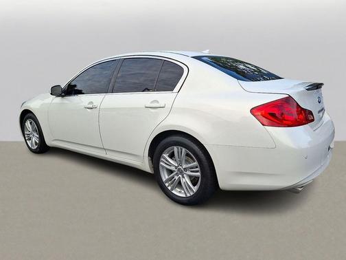 Moonlight White 2012 INFINITI G37x Base