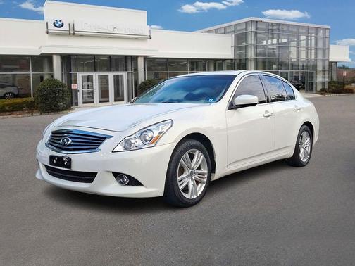 Moonlight White 2012 INFINITI G37x Base