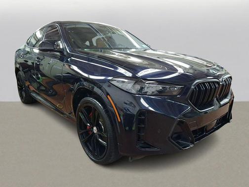Carbon Black Metallic 2025 BMW X6 M60i