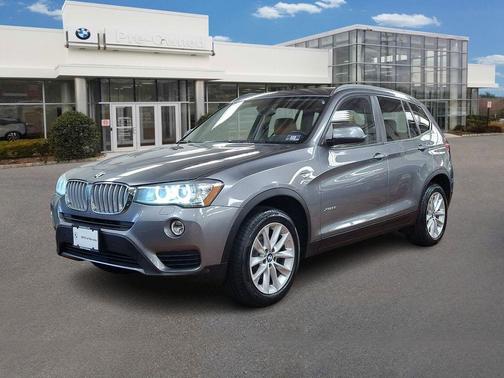 Space Gray Metallic 2017 BMW X3 xDrive28i