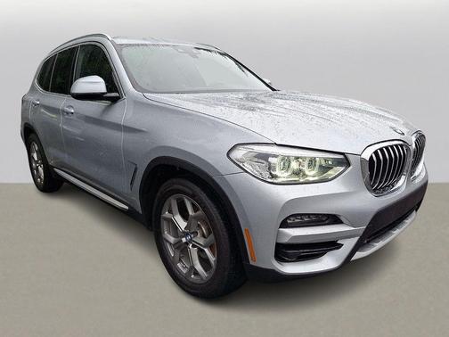 Glacier Silver Metallic 2021 BMW X3 xDrive30i