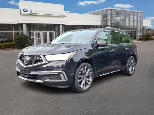 Majestic Black Pearl 2019 Acura MDX 3.5L w/Advance Package