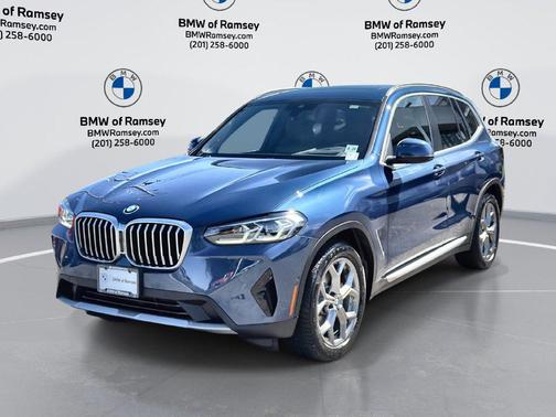 Phytonic Blue Metallic 2024 BMW X3 xDrive30i